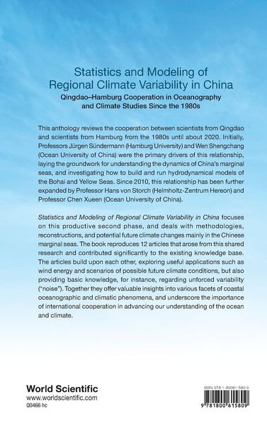 Produktbild: STATISTICS & MODELING REGIONAL CLIMATE VARIABILITY IN CHINA