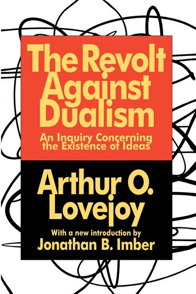 Produktbild: The Revolt Against Dualism