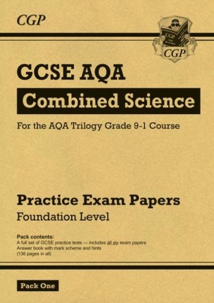 Produktbild: GCSE Combined Science AQA Practice Papers: Foundation Pack 1
