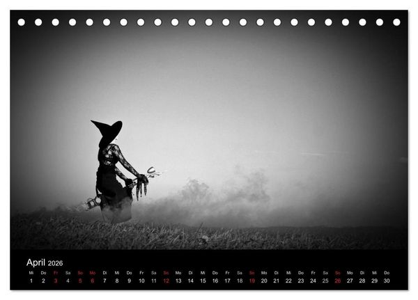 Produktbild: Hexen (Tischkalender 2026 DIN A5 quer), CALVENDO Monatskalender