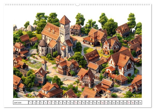 Produktbild: Mit den Augen spazieren gehen (Wandkalender 2026 DIN A2 quer), CALVENDO Monatskalender