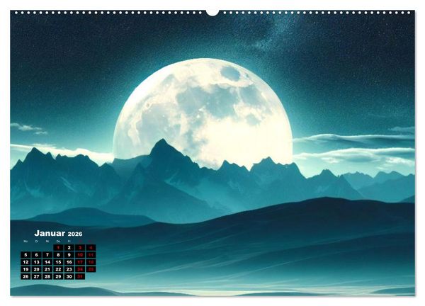 Produktbild: Pr&auml;rie Welten - Ein Kalender, der die Seele der Pr&auml;rie einf&auml;ngt. (hochwertiger Premium Wandkalender 2026 DIN A2 quer), Kunstdruck in Hochglanz