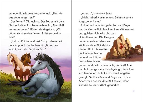 Produktbild: Wildpferde - mutig und frei (Band 1) - Lunas gro&szlig;es Abenteuer