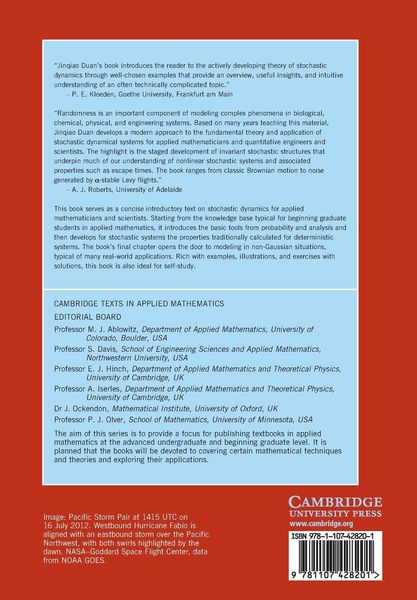 Produktbild: An Introduction to Stochastic Dynamics