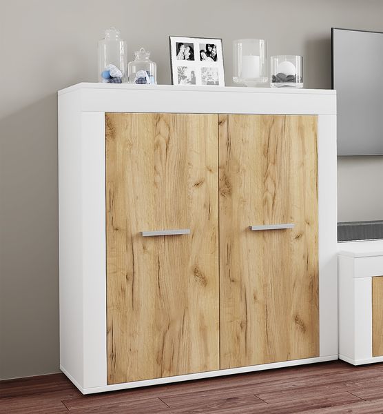 Produktbild: Holz Kommode Sideboard Anrichte Usilo 2 Dreht&uuml;ren