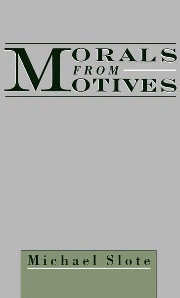 Produktbild: Morals from Motives