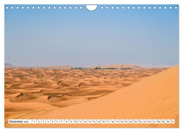 Produktbild: Wundervolles Dubai (Wandkalender 2026 DIN A4 quer), CALVENDO Monatskalender