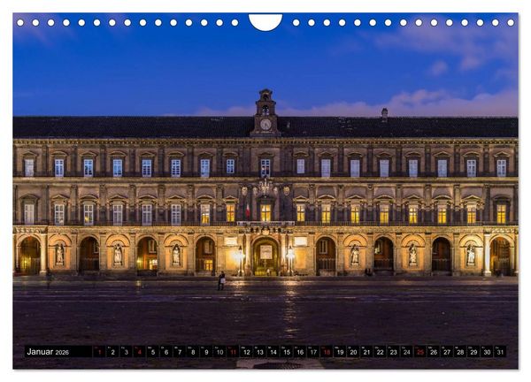 Produktbild: Neapel - Napoli (Wandkalender 2026 DIN A4 quer), CALVENDO Monatskalender