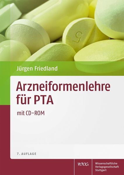 Produktbild: Friedland, J: Arzneiformenlehre f&uuml;r PTA