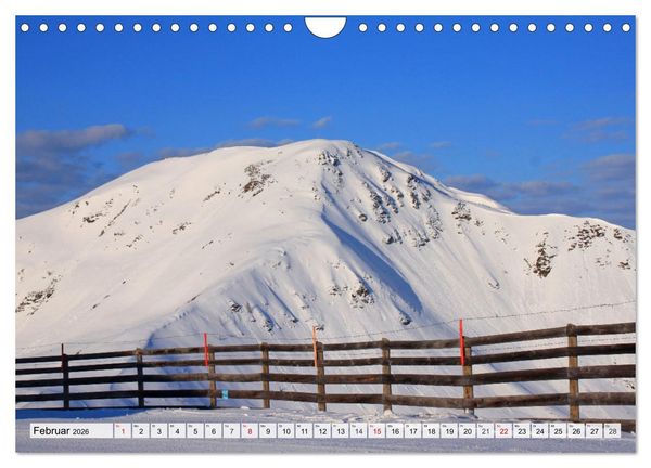 Produktbild: Gr&uuml;&szlig;e aus Hinterglemm (Wandkalender 2026 DIN A4 quer), CALVENDO Monatskalender