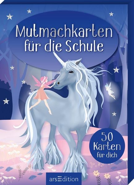 Produktbild: Mutmachkarten f&uuml;r die Schule &ndash; Einhorn