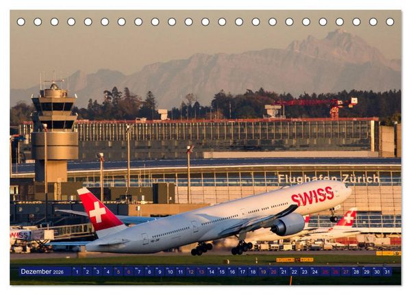 Produktbild: Faszination Fliegerei (Tischkalender 2026 DIN A5 quer), CALVENDO Monatskalender