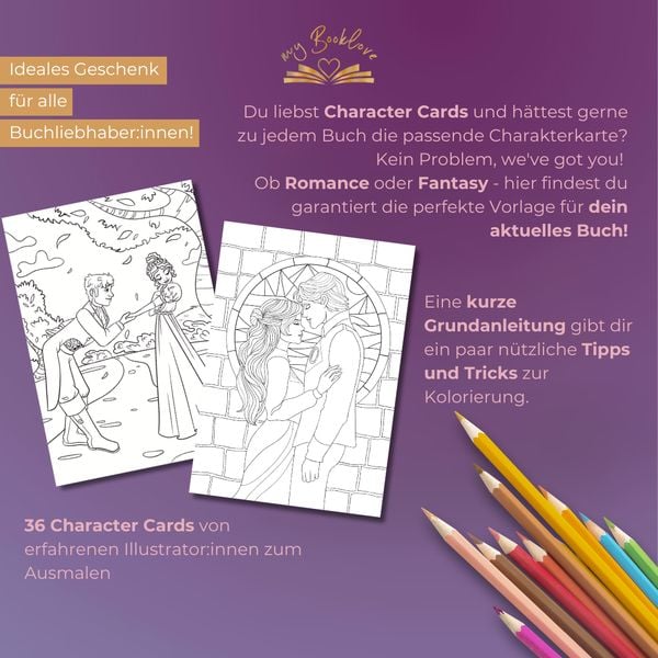 Produktbild: My Booklove Character Cards