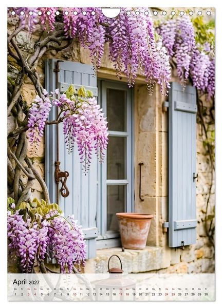 Produktbild: Provence Ein Garten im Wandel der Zeit (Wandkalender 2027 DIN A4 hoch), CALVENDO Monatskalender