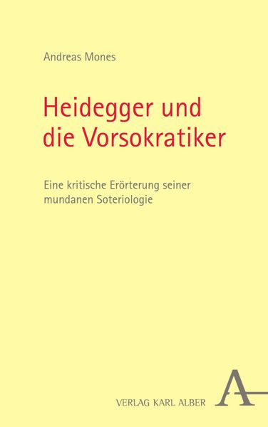 Produktbild: Heidegger und die Vorsokratiker