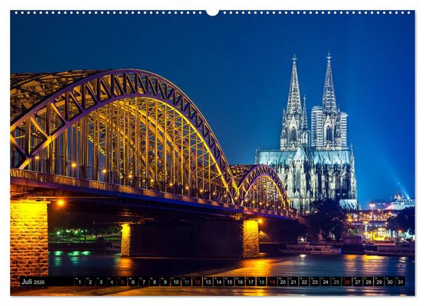 Produktbild: St&auml;dtereise durch Europa (Wandkalender 2026 DIN A2 quer), CALVENDO Monatskalender