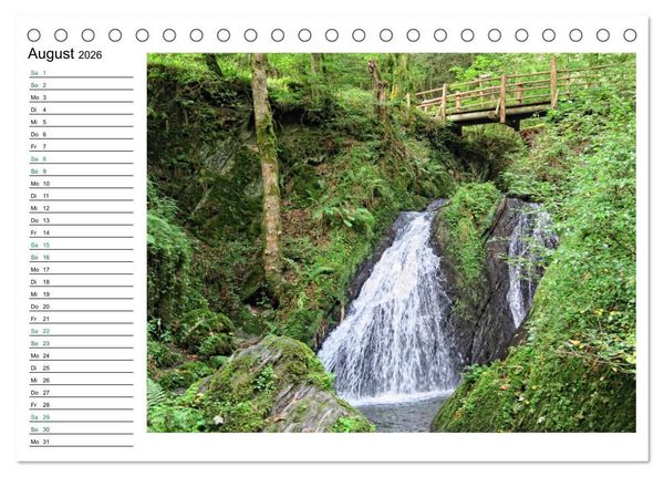 Produktbild: Landschaften in der Eifel (Tischkalender 2026 DIN A5 quer), CALVENDO Monatskalender