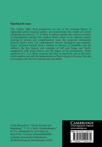Produktbild: C.P.E. Bach Studies