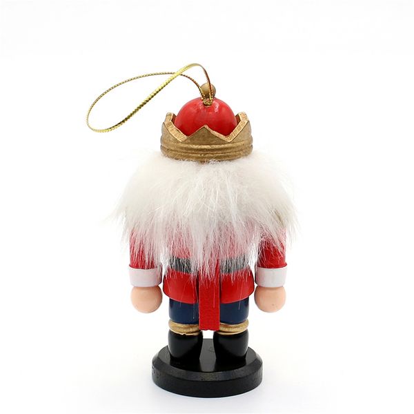 Produktbild: SIGRO 3er Set Holz Nussknacker rot "dicke Form" mit Anh