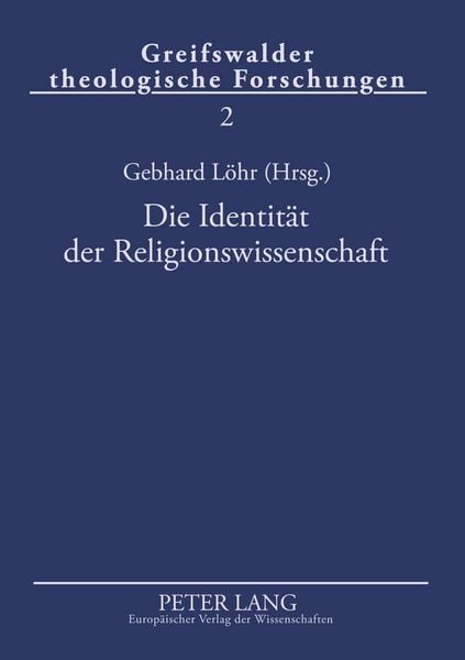 Produktbild: Die Identit&auml;t der Religionswissenschaft
