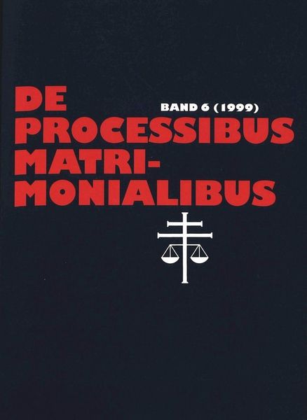 Produktbild: De processibus matrimonialibus