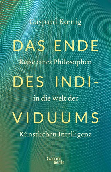 Produktbild: Das Ende des Individuums