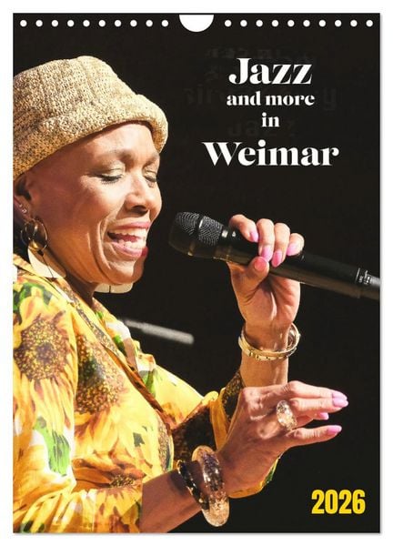 Jazz and more in Weimar (Wandkalender 2026 DIN A4 hoch), CALVENDO Monatskalender