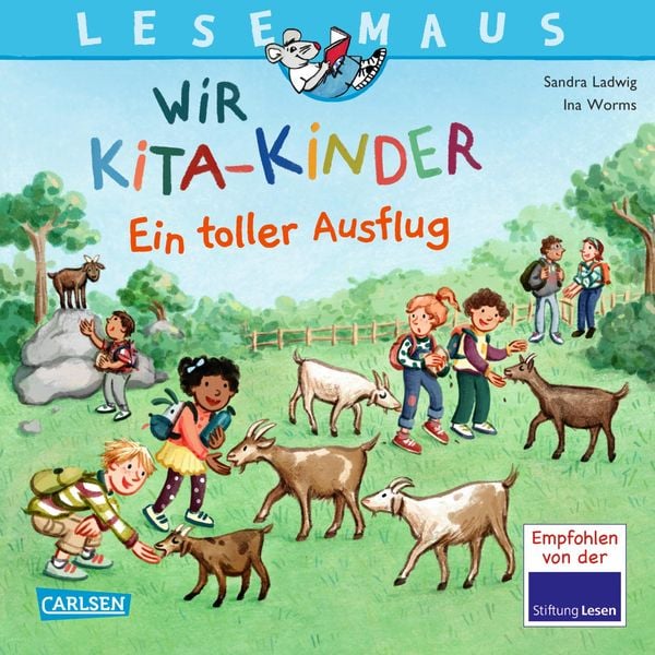 LESEMAUS 165: Wir KiTa-Kinder – Ein toller Ausflug, Taschenbuch von Sandra Ladwig, Carlsen, 978-3-551-08066-0