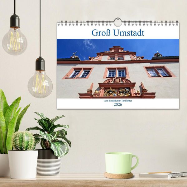 Produktbild: Gro&szlig; Umstadt vom Frankfurter Taxifahrer (Wandkalender 2026 DIN A4 quer), CALVENDO Monatskalender