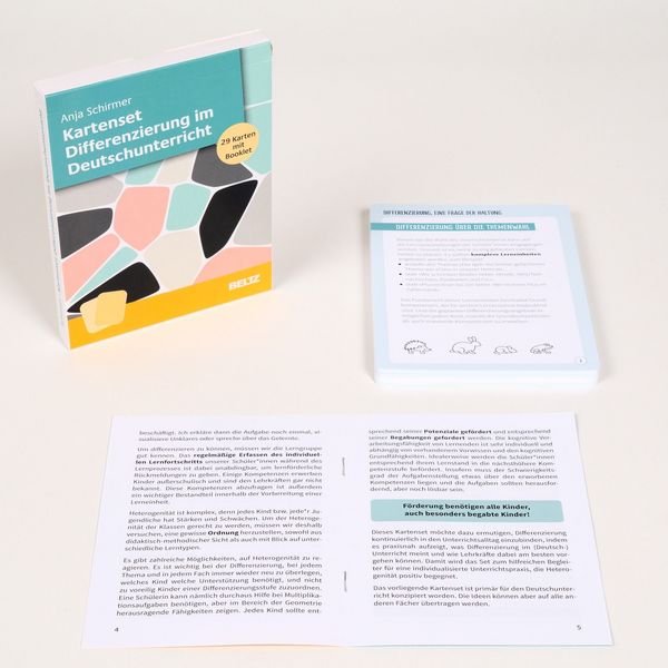 Produktbild: Kartenset Differenzierung im Deutschunterricht