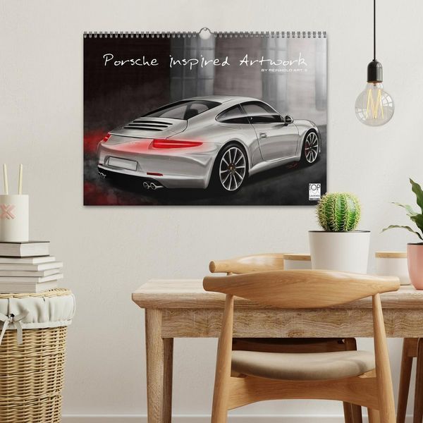 Produktbild: Porsche inspired Artwork by Reinhold Art&acute;s (Wandkalender 2026 DIN A3 quer), CALVENDO Monatskalender