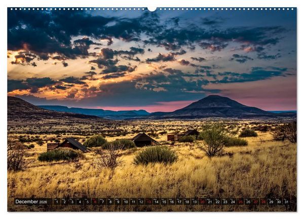Produktbild: Namibia - Colours and Light (High Quality Premium Wall Calendar 2026 DIN A2 landscape),CALVENDO 12 Month Wall Calendar