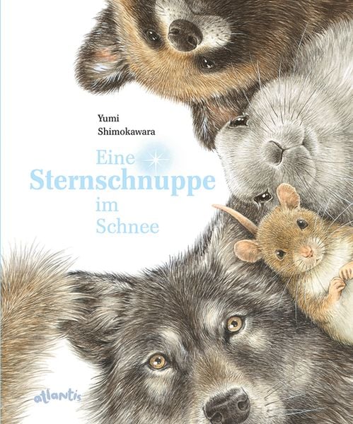 Eine Sternschnuppe im Schnee, Gebundene Ausgabe von Yumi Shimokawara, Atlantis Kinderbuch, 9783715207742