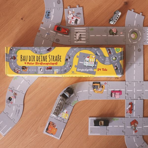 Produktbild: Bau dir deine Stra&szlig;e 1 - 4 Meter Stra&szlig;enspielspa&szlig;