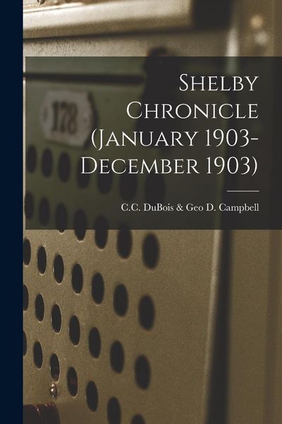 Produktbild: Shelby Chronicle (January 1903- December 1903)