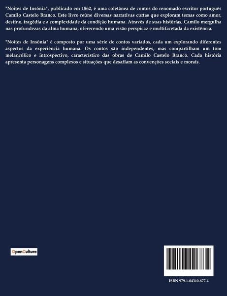Produktbild: Noites de Ins&oacute;nia