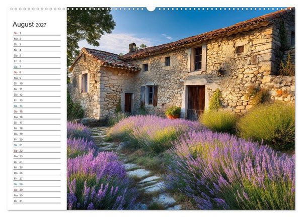 Produktbild: Ein Hauch von S&uuml;den (hochwertiger Premium Wandkalender 2027 DIN A2 quer), Kunstdruck in Hochglanz