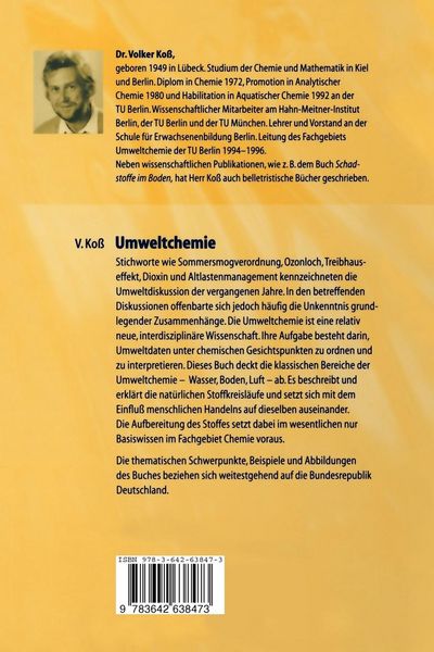 Produktbild: Umweltchemie