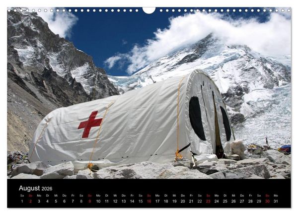 Produktbild: Majest&auml;tische Bergwelten - Der Everest Trek (Wandkalender 2026 DIN A3 quer), CALVENDO Monatskalender