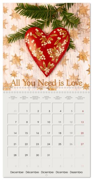 Produktbild: Special hearts in wonderful still lifes (Wall Calendar 2026 12 &times; 12 Inch) CALVENDO 12 Month Wall Calendar
