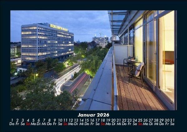 Produktbild: Berlin 2026 Fotokalender DIN A5
