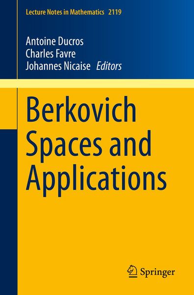 Produktbild: Berkovich Spaces and Applications