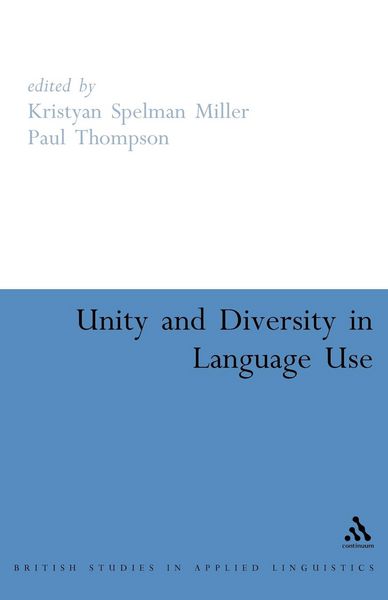 Produktbild: Unity and Diversity in Language Use