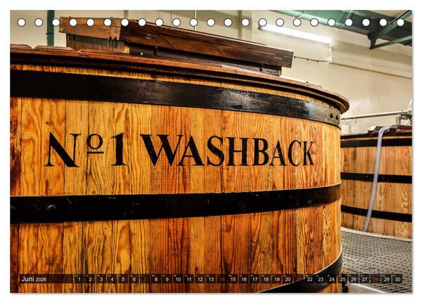 Produktbild: Whisky Distillery - Schottische Brennereien (Tischkalender 2026 DIN A5 quer), CALVENDO Monatskalender
