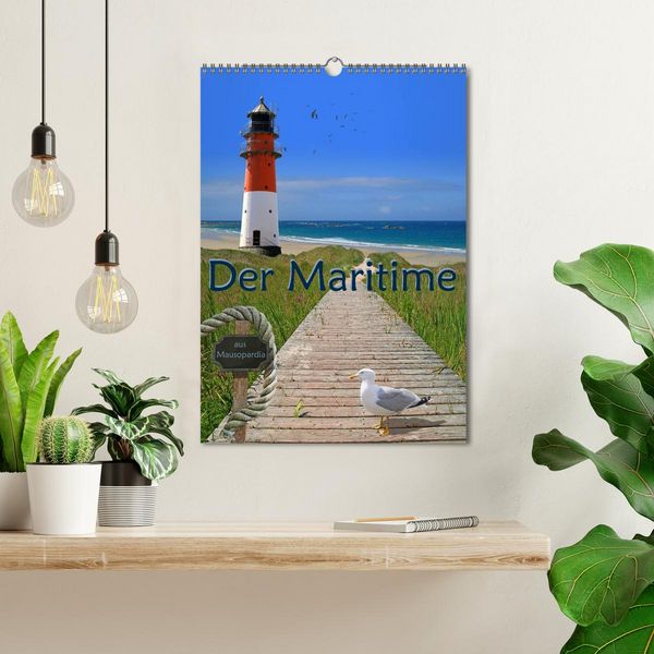 Produktbild: Der Maritime aus Mausopardia (Wandkalender 2026 DIN A3 hoch), CALVENDO Monatskalender