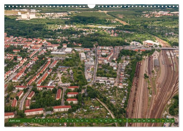 Produktbild: Eberswalde in Luftbildern (Wandkalender 2026 DIN A3 quer), CALVENDO Monatskalender