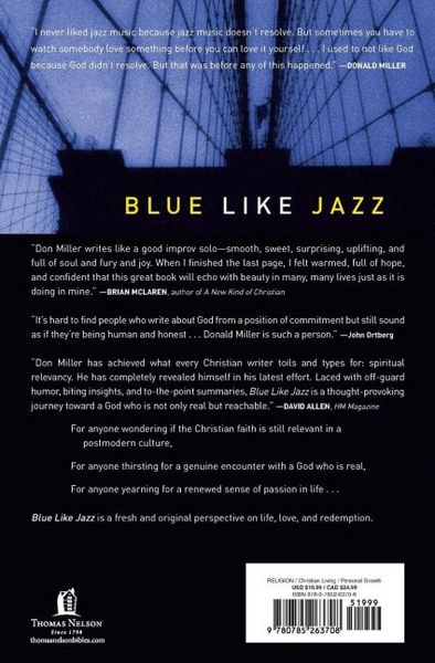 Produktbild: Blue Like Jazz