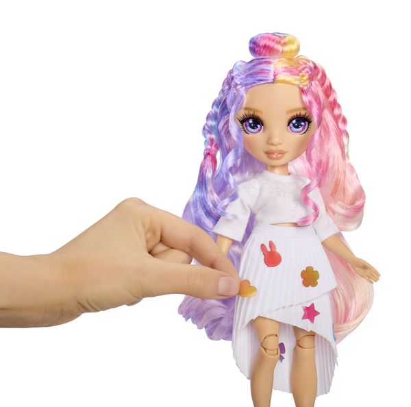 Produktbild: Rainbow High Color & Create Evergreen Fashion Dolls - Purple Eyes