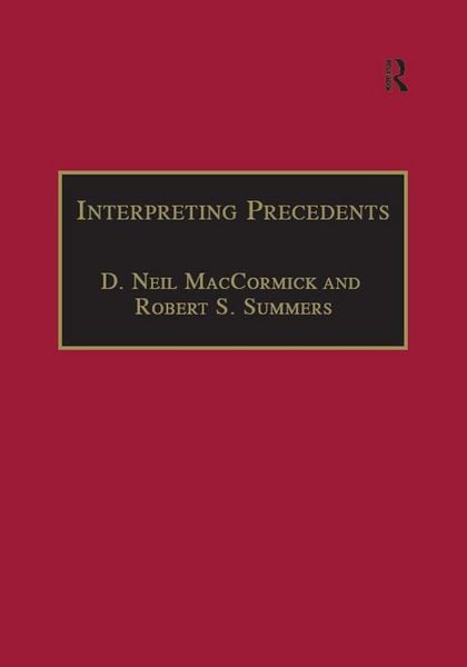 Produktbild: Interpreting Precedents