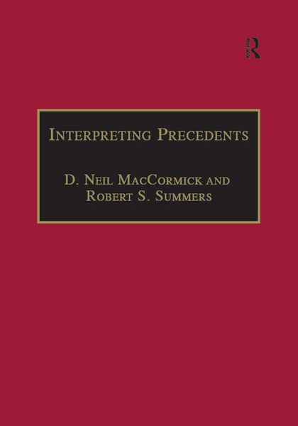 Produktbild: Interpreting Precedents